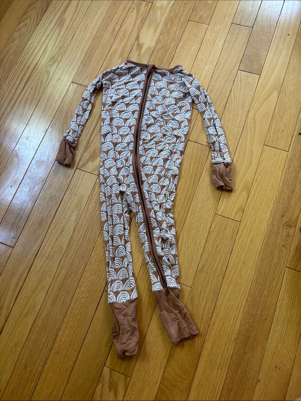 Little Sleepies Rust Rainbow Sleeper